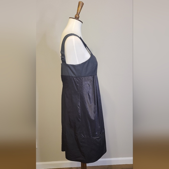 See by Chloe Black Waxed DressSize women's 8 EUC - Picture 2 of 5